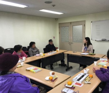 CS생명존중문화만들기 어르신누림학교 10월 후속모임 이미지