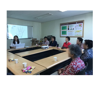 CS생명존중문화만들기 2019 어르신 누림학교 2회기가 진행되었습니다! 이미지